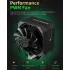 upHere UP1K4 CPU Air Cooler - Black